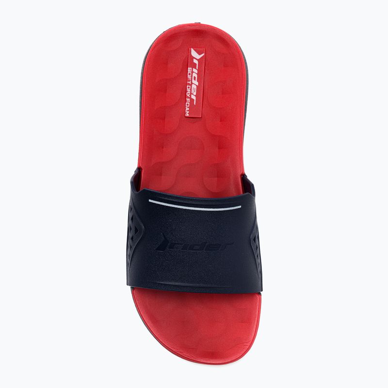 RIDER men's Infinity IV Slide navy blue flip-flops 83064-20713 6