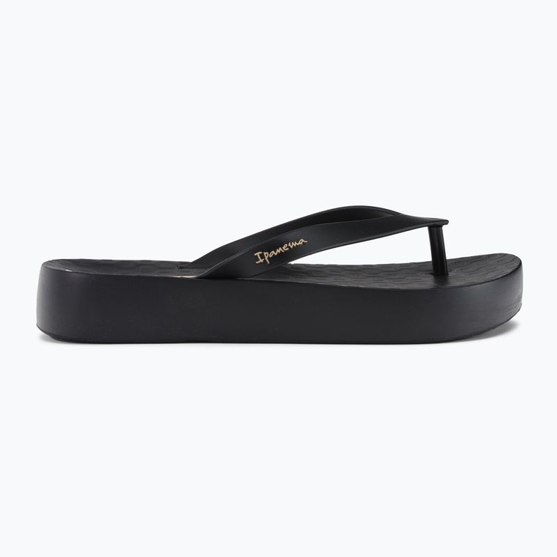 Ipanema Flatform women's flip flops black 26602-20766 2
