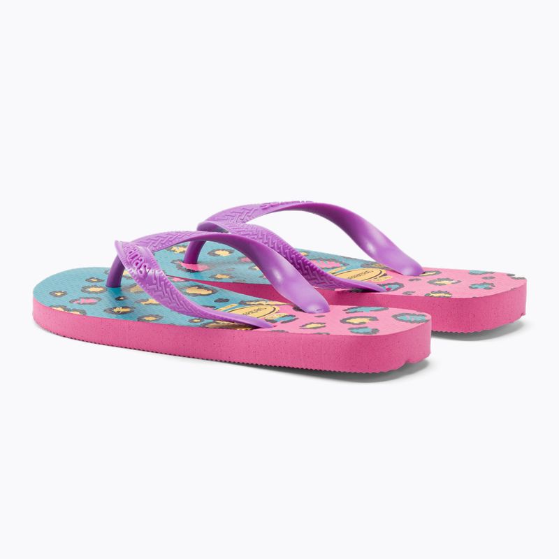 Women's Havaianas Top Animals flip flops pink H4132920 3