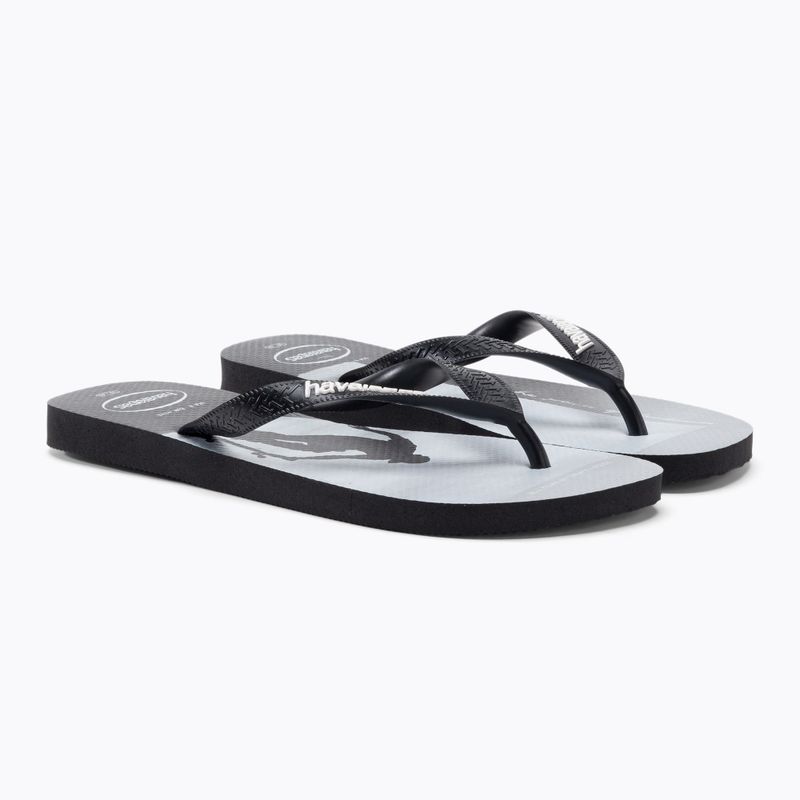 Men's Havaianas Hype flip flops black H4127920 5