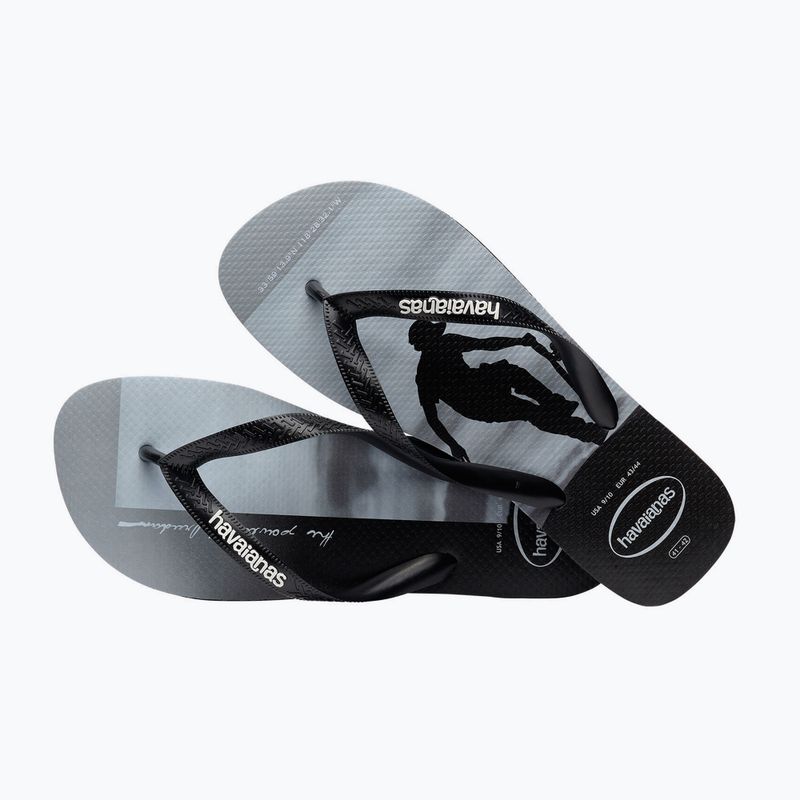 Men's Havaianas Hype flip flops black H4127920 12