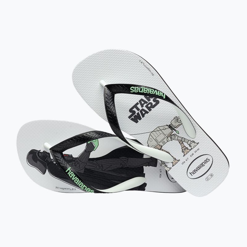 Havaianas Star Wars flip flops white H4135185 12