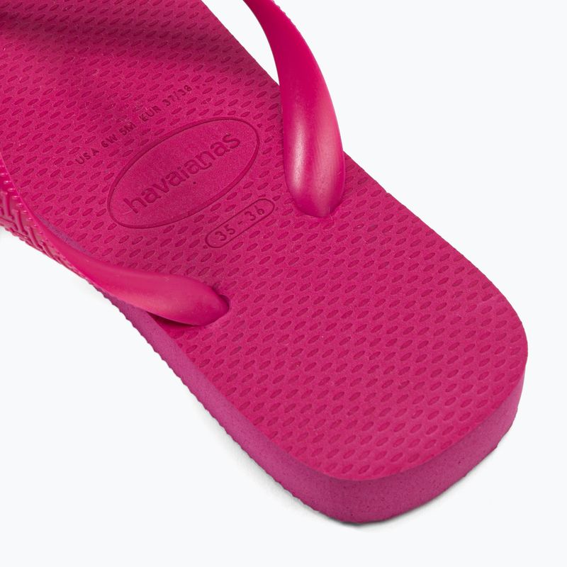 Women's Havaianas Top pink flip flops H4000029 8