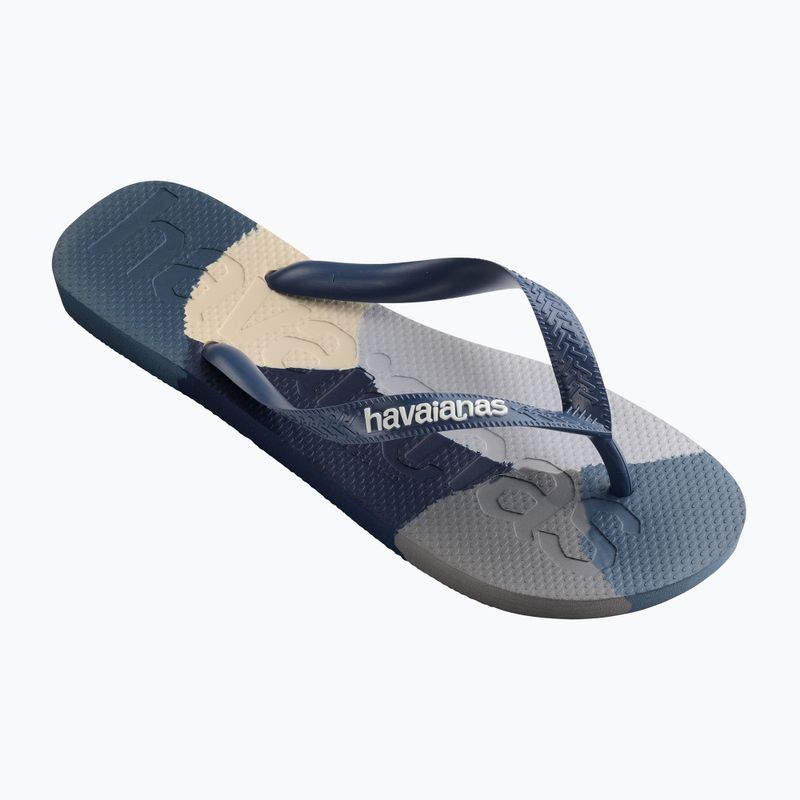 Havaianas Top Logomania Colors II flip flops indigo blue 8