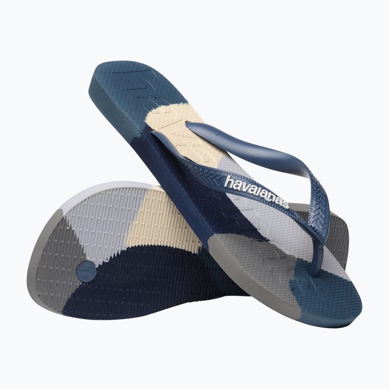 Havaianas Top Logomania Colors II flip flops indigo blue 11