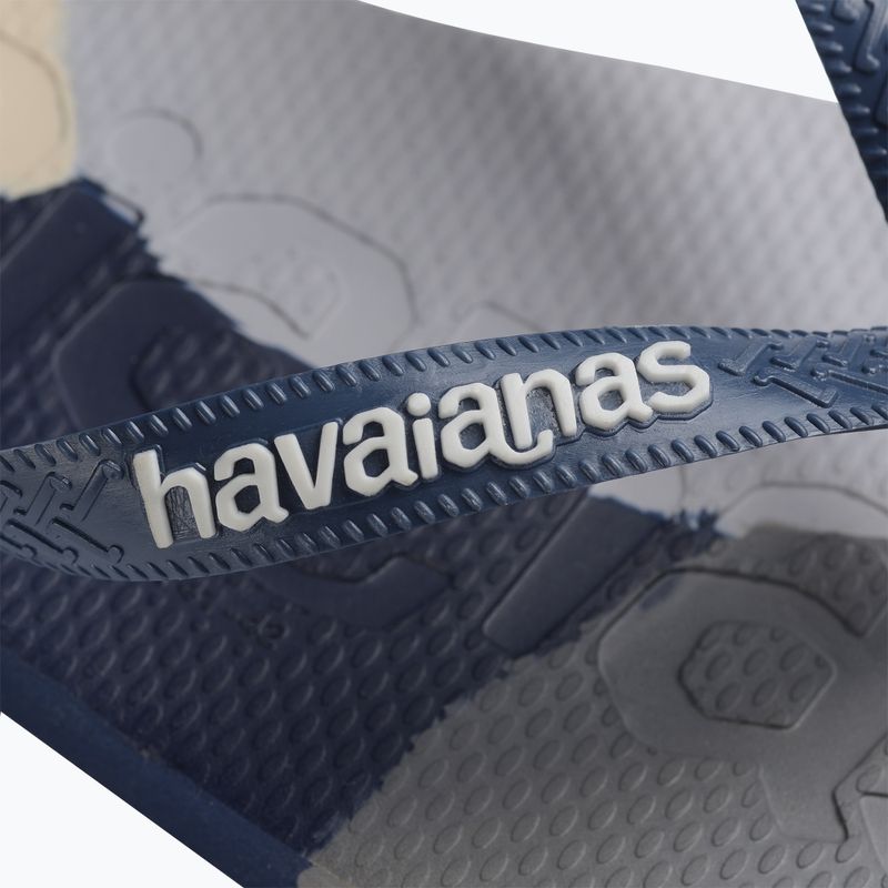 Havaianas Top Logomania Colors II flip flops indigo blue 12