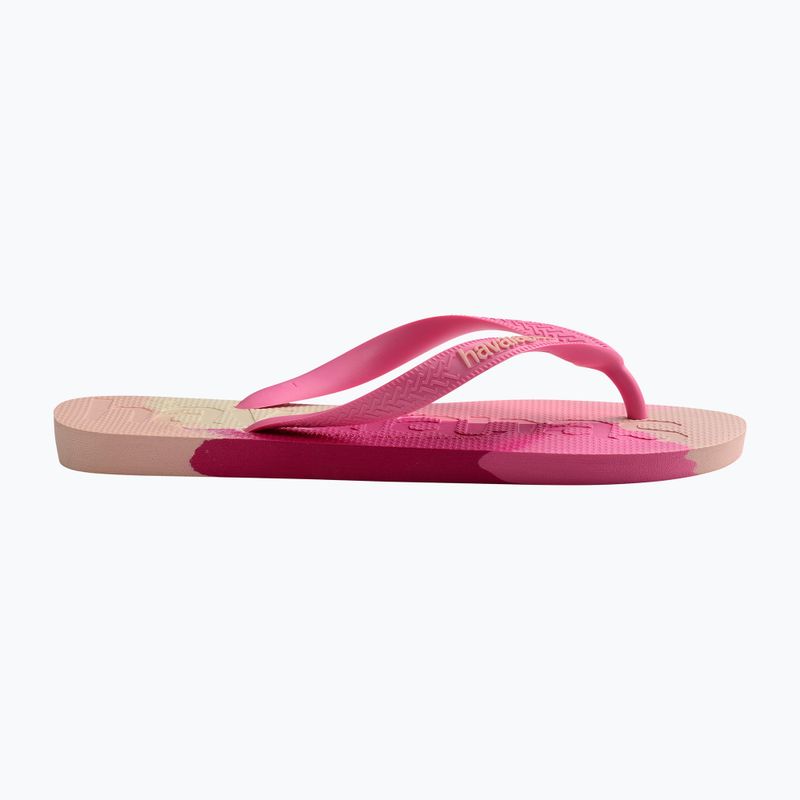 Havaianas Top Logomania Colors II crystal rose flip flops 9