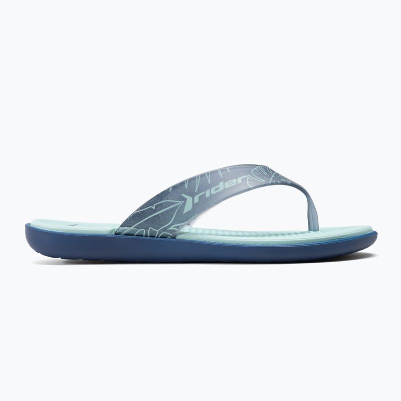 Women's RIDER Aqua IV Fem blue-green flip flops 83328-AD469 2