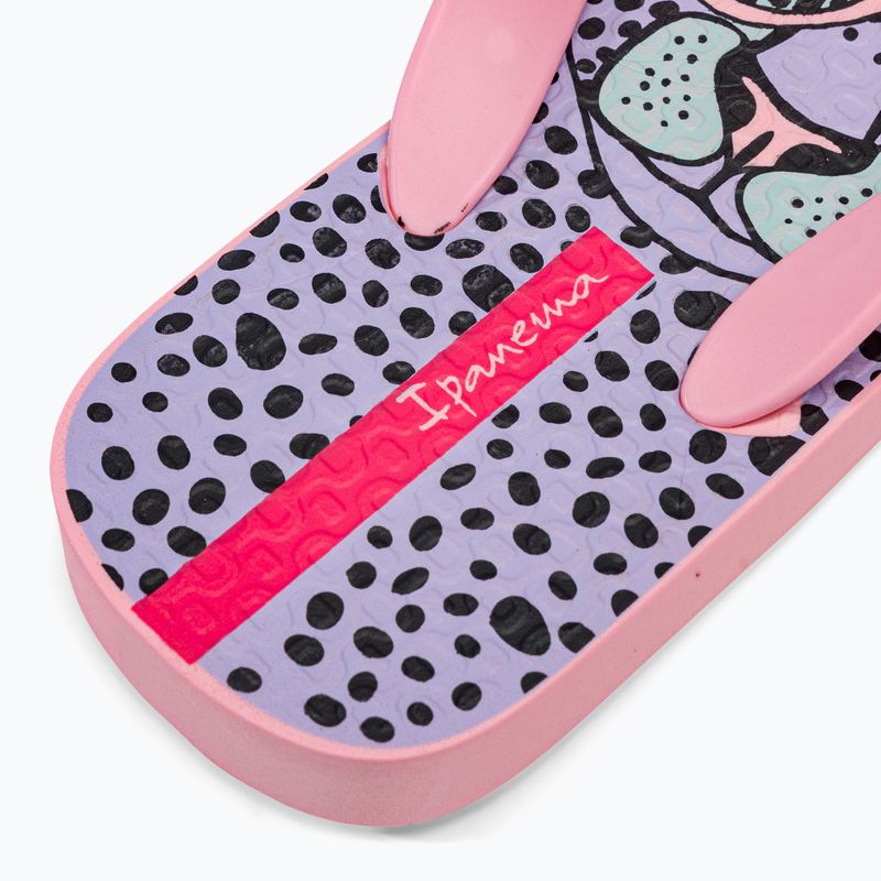 Ipanema Safari Fun Kids flip flops pink and purple 26851-AF799 8