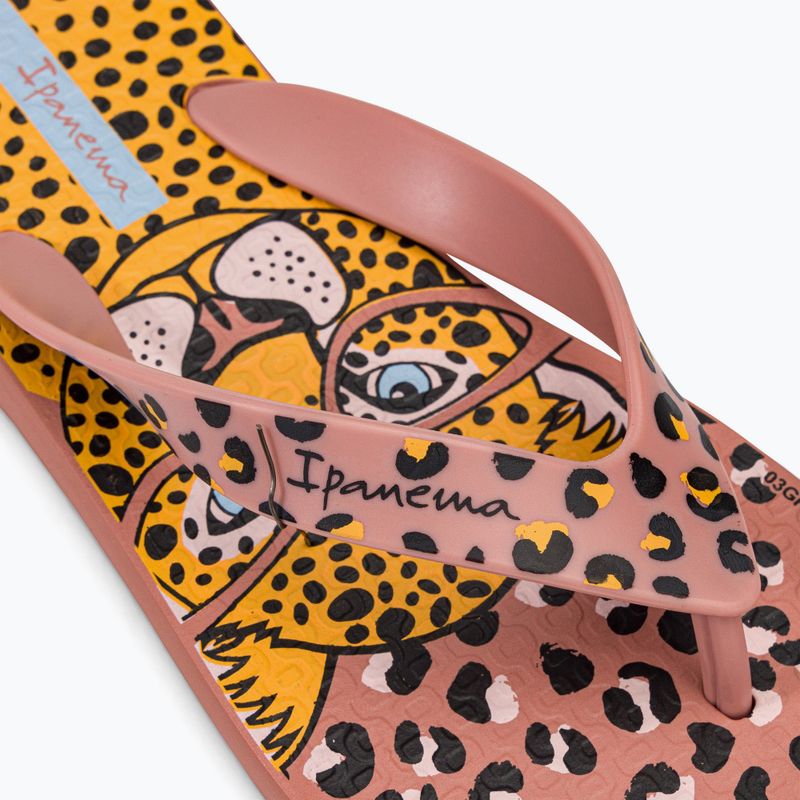 Ipanema Safari Fun Kids flip flops pink and yellow 26851-AF801 7