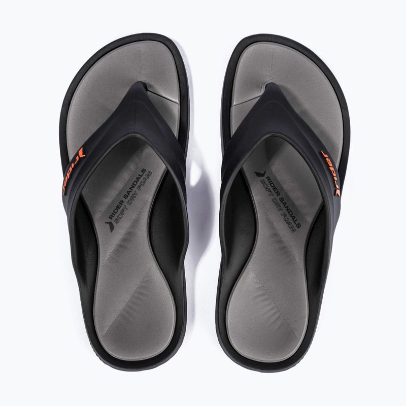 RIDER Cape XVI AD men's flip flops black/grey 83327-AE901 11