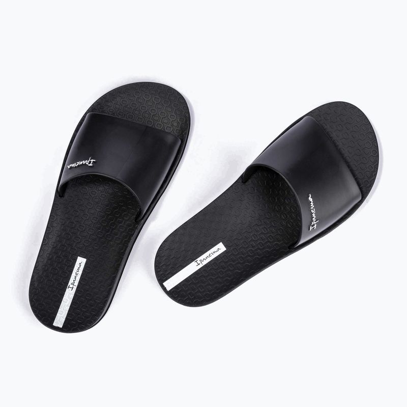 Ipanema Slide Unisex slides black / white 8
