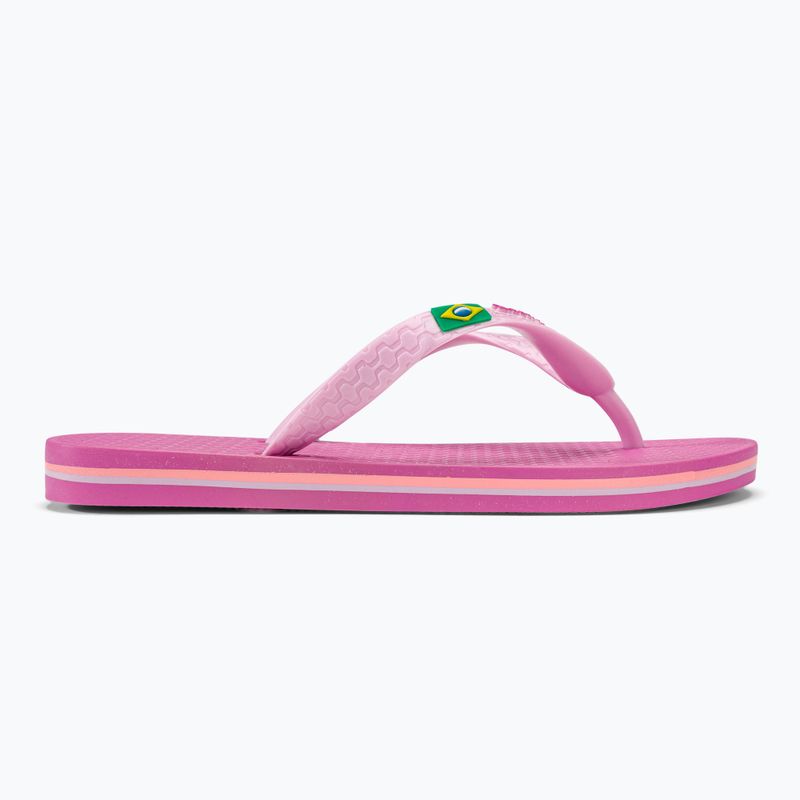 Ipanema Clas Brasil II lilac/lilac children's flip flops 2