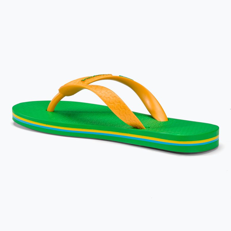 Ipanema Clas Brasil II children's flip flops grey/yellow 3