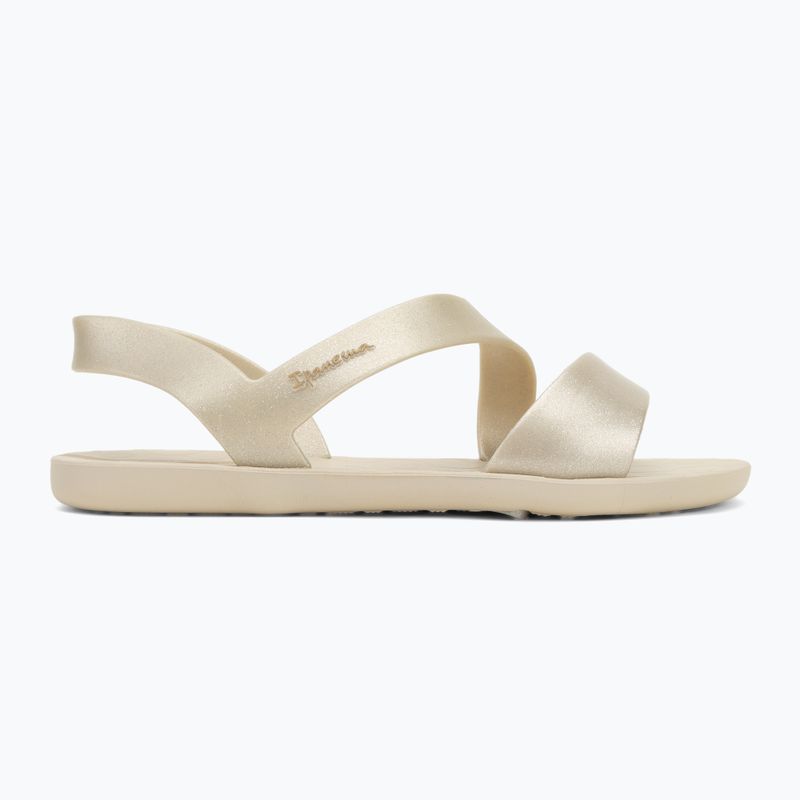 Women's sandals Ipanema Vibe beige/glitter beige 2