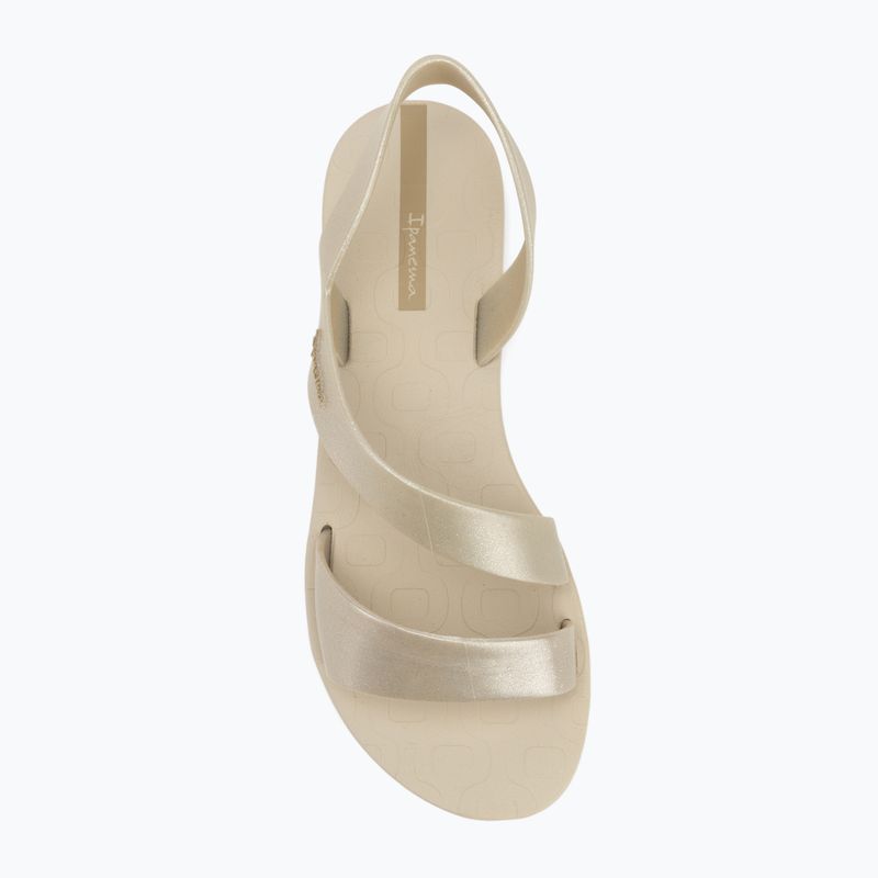 Women's sandals Ipanema Vibe beige/glitter beige 5