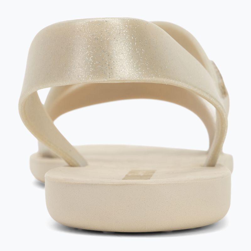 Women's sandals Ipanema Vibe beige/glitter beige 6