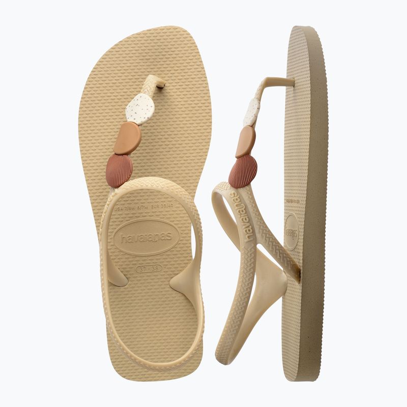 Women's Havaianas Flash Urban Plus sandals sand grey 11