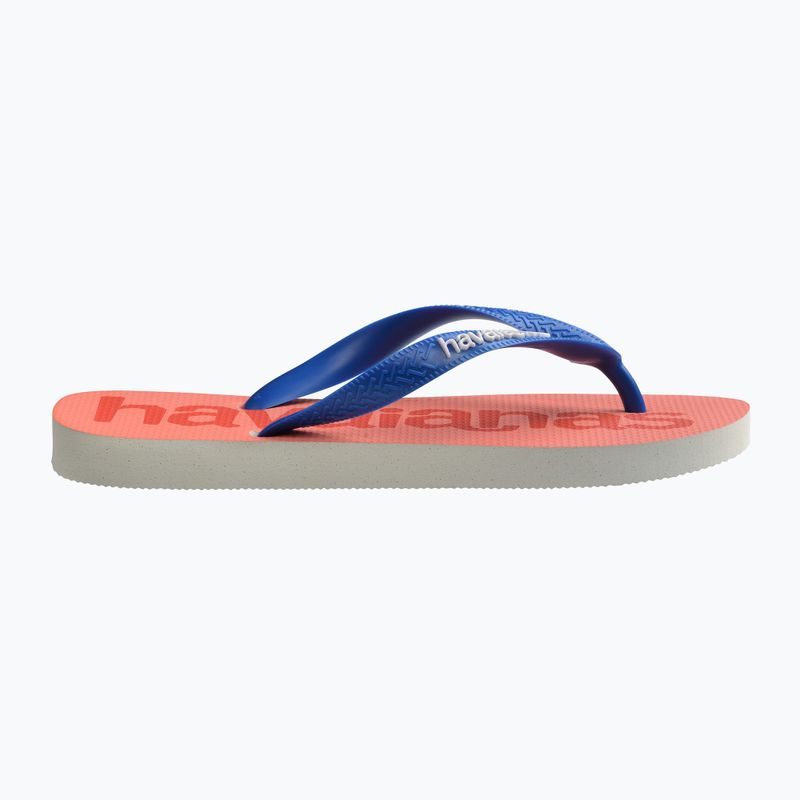 Havaianas Top Logomania 2 flip flops white 9