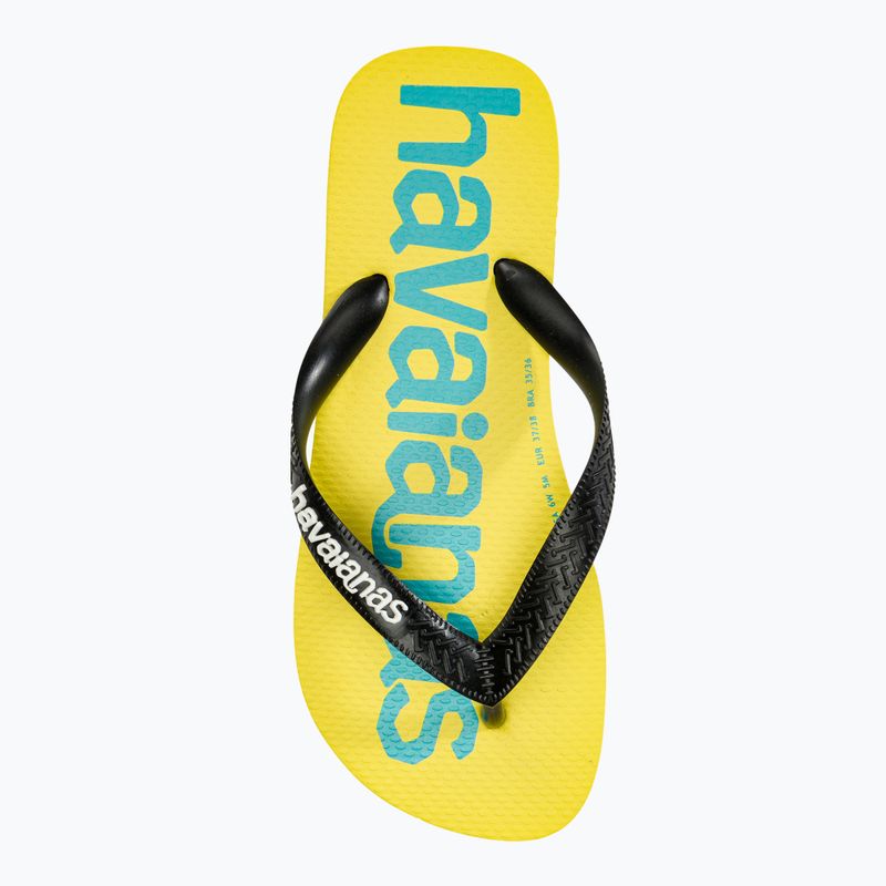 Havaianas Top Logomania 2 flip flops white / black 5