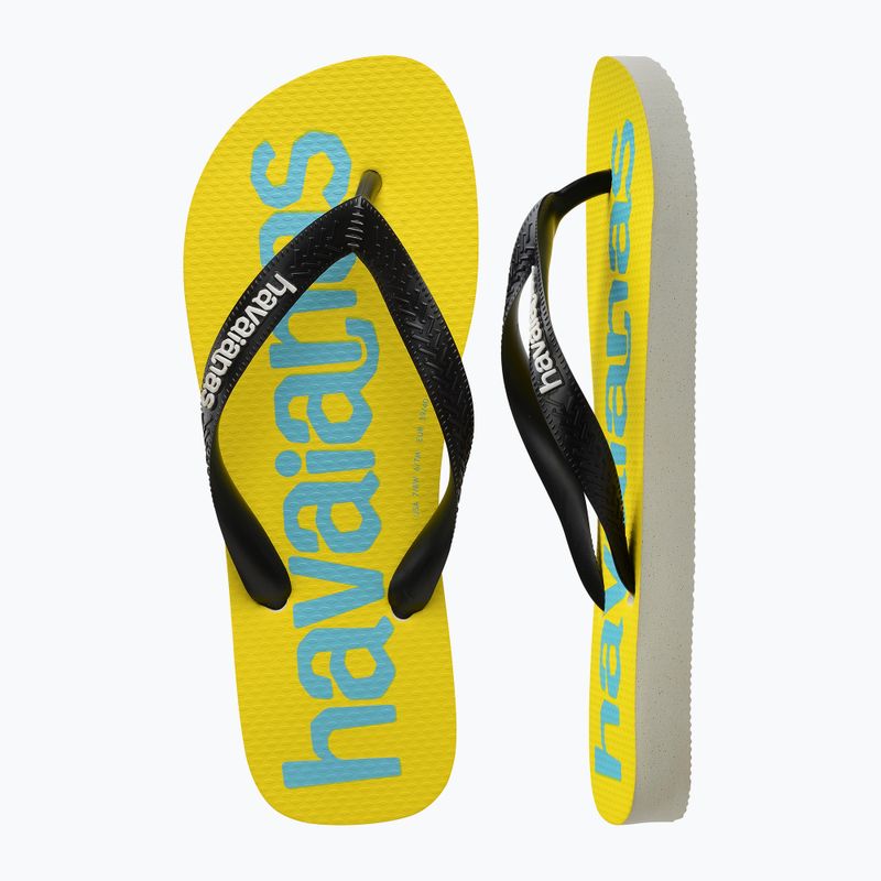 Havaianas Top Logomania 2 flip flops white / black 11