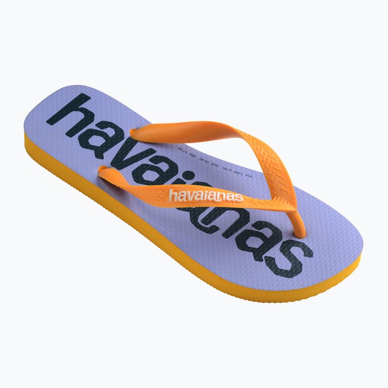 Havaianas Top Logomania 2 flip flops pop yellow 8