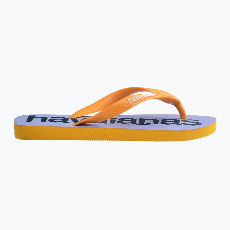 Havaianas Top Logomania 2 flip flops pop yellow 9