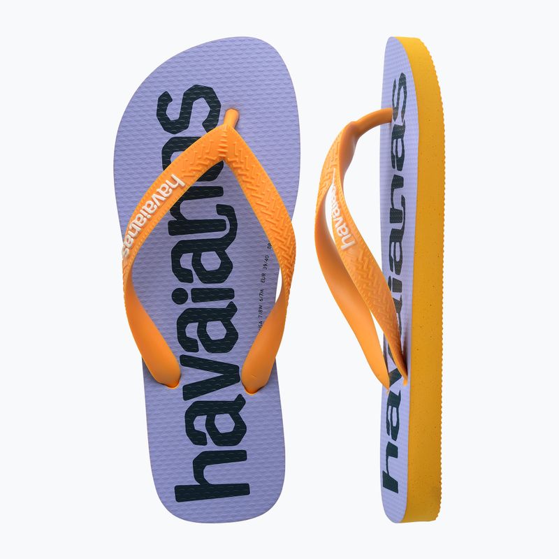 Havaianas Top Logomania 2 flip flops pop yellow 11