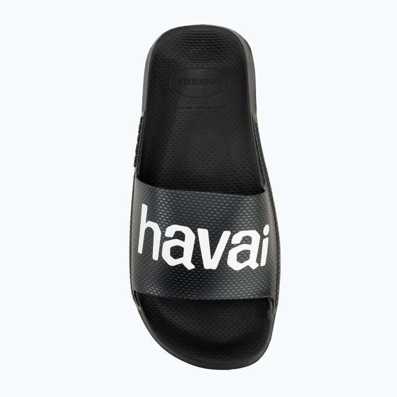 Havaianas Classic Logomania flip-flops navy black 5