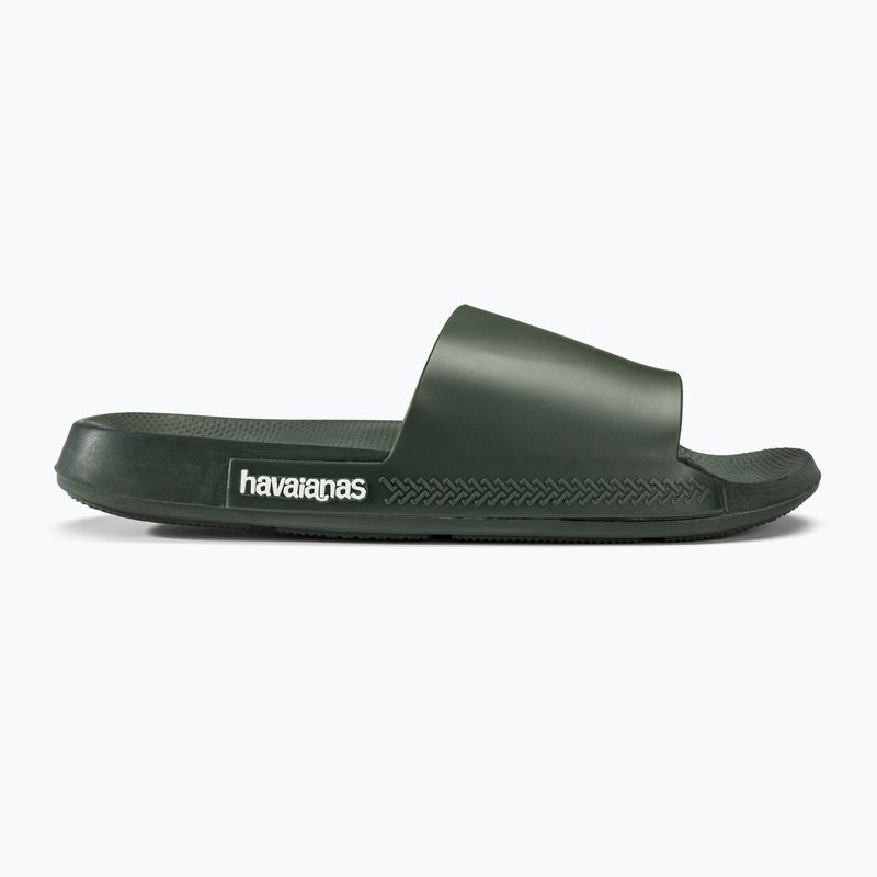 Havaianas Classic slides olive green 2