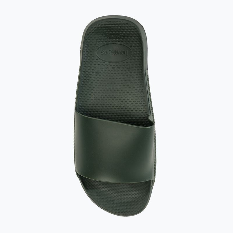 Havaianas Classic slides olive green 6