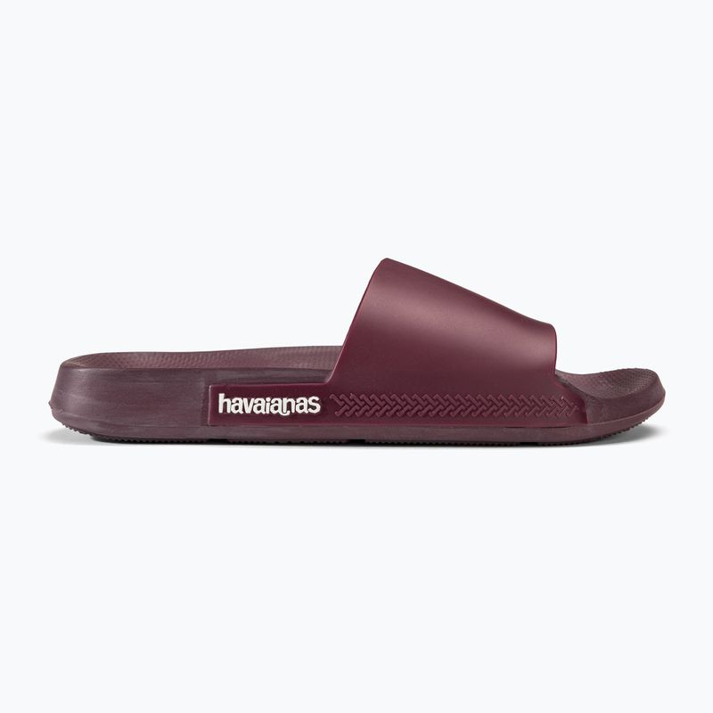 Havaianas Classic slides purple soil 2
