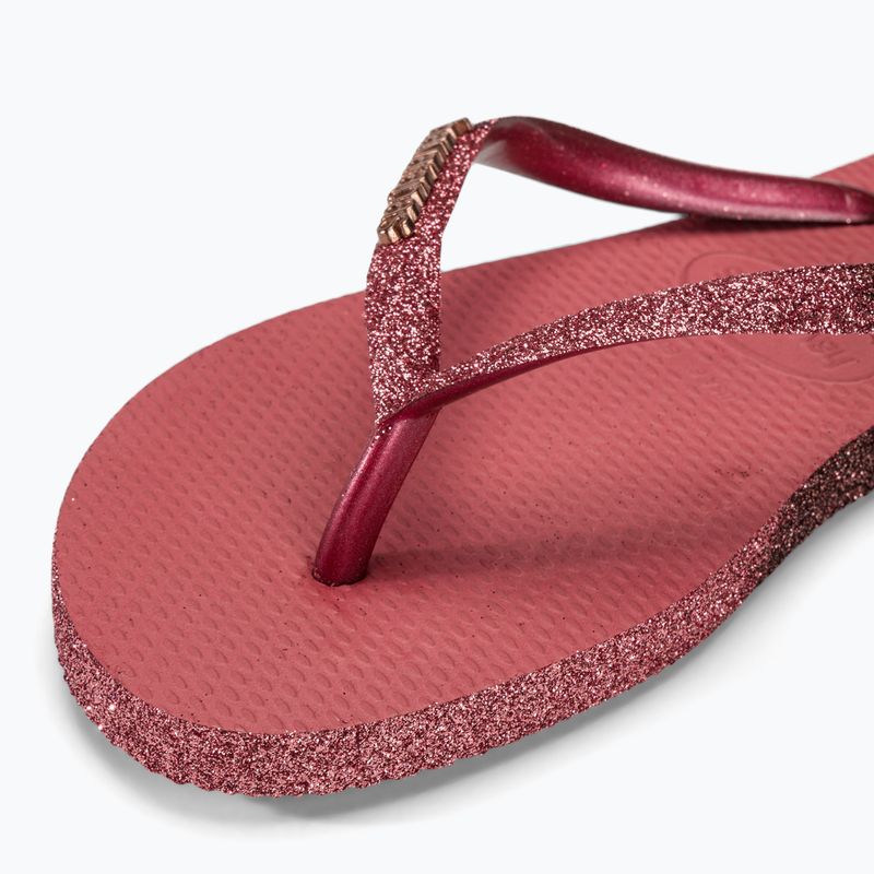 Women's Havaianas Slim Sparkle II flip flops pau brasil 8