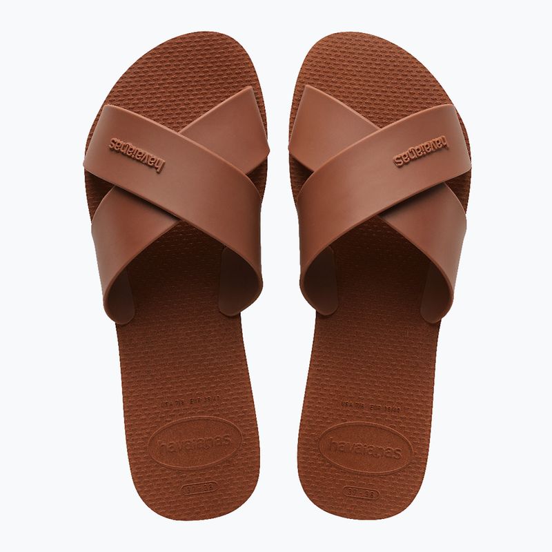 Women's Havaianas Aqua rust flip-flops 3
