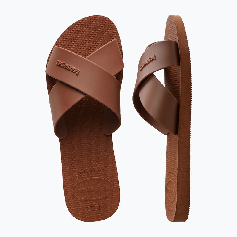 Women's Havaianas Aqua rust flip-flops 4
