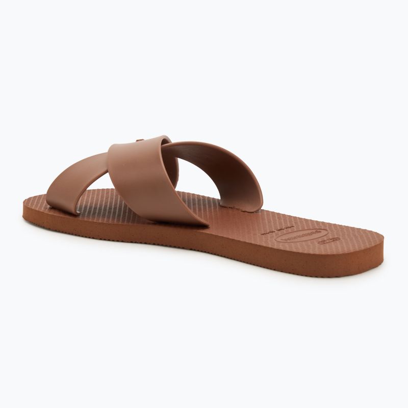 Women's Havaianas Aqua rust flip-flops 3
