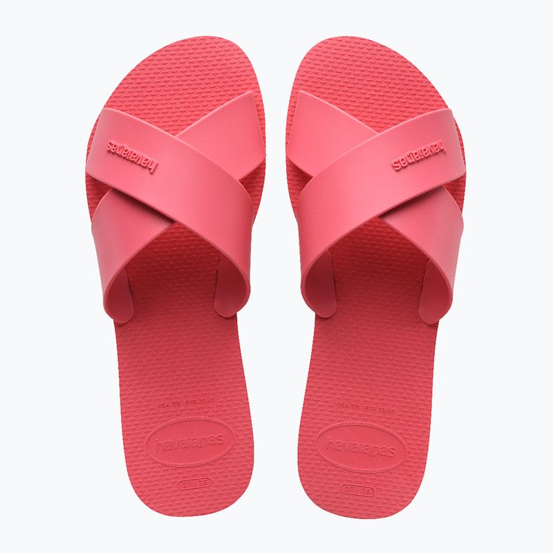 Women's flip-flops Havaianas Aqua pink porcelain 3