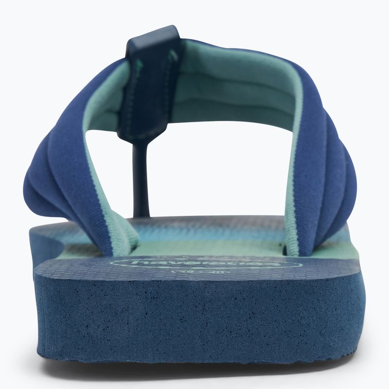 Men's Havaianas Urban Print indigo blue flip flops 6