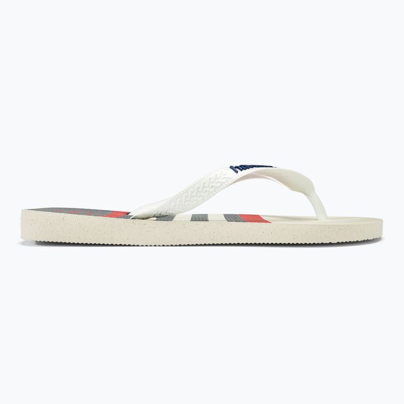 Havaianas Top Nautical flip flops white / white / navy blue 3