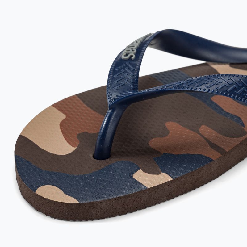 Men's Havaianas Top Camu dark brown flip flops 7