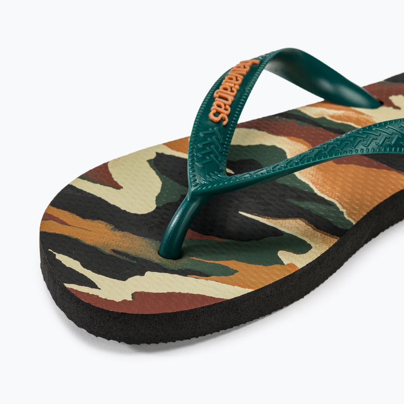 Men's Havaianas Top Camu flip flops black / pantanal green 7