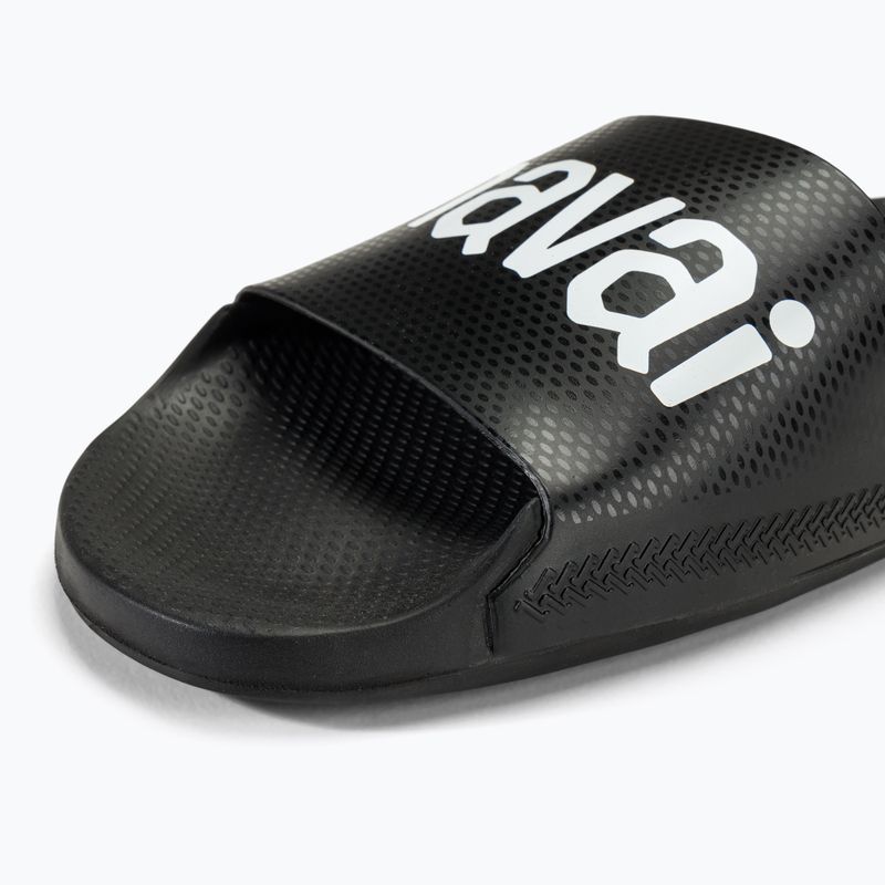 Havaianas Classic Logomania slides black / black 8