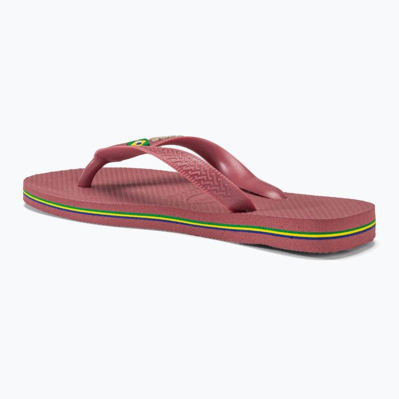 Havaianas Brasil Logo flip flops pau brasil 3