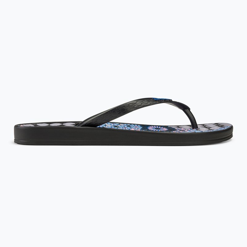 Ipanema Anatomic Temas black/grey/pink women's flip flops 2