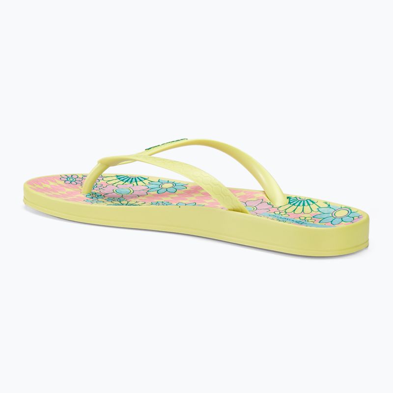 Ipanema Anatomic Temas women's flip flops yellow/pink/blue 3