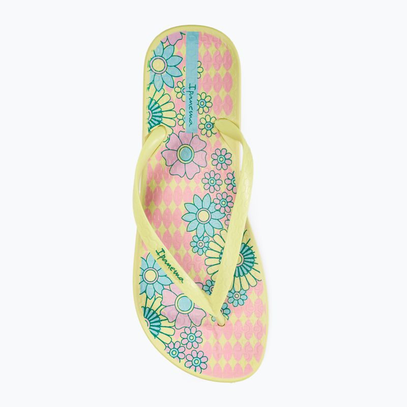 Ipanema Anatomic Temas women's flip flops yellow/pink/blue 5