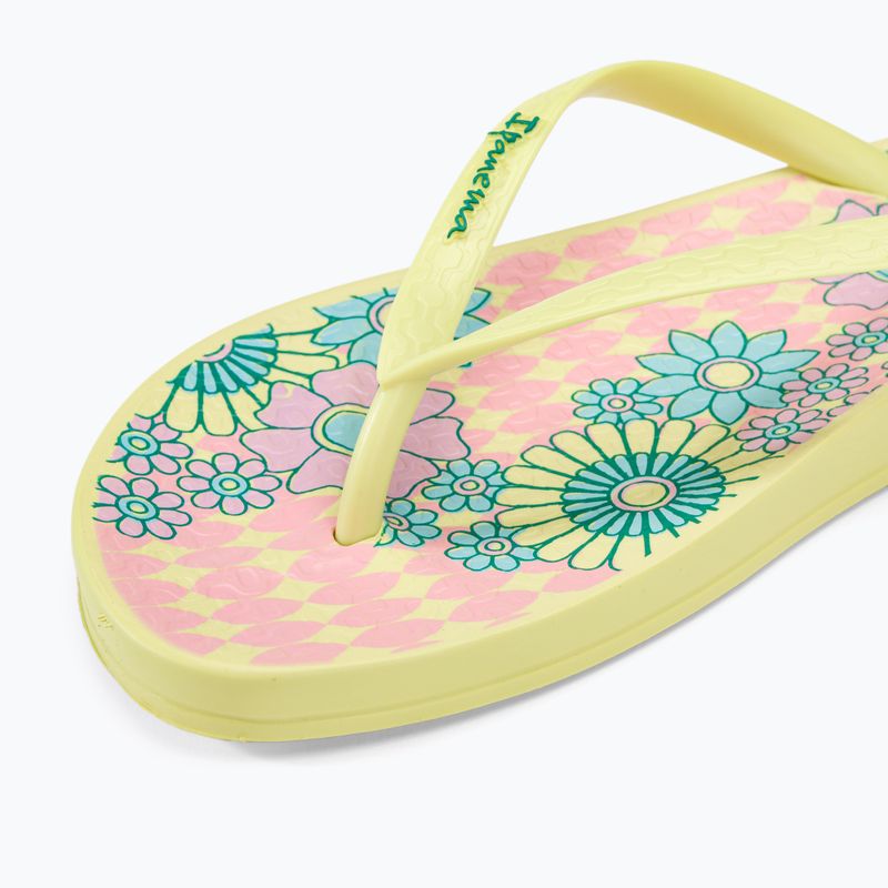 Ipanema Anatomic Temas women's flip flops yellow/pink/blue 7
