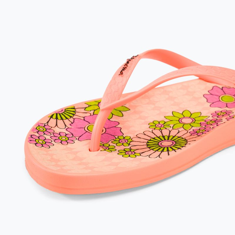 Ipanema Anatomic Temas pink/pink/green women's flip flops 7