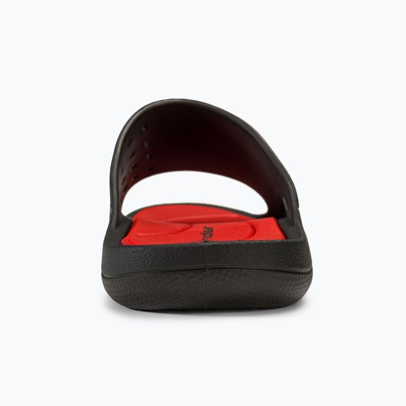 RIDER Bay XIII men's slides black/red 6