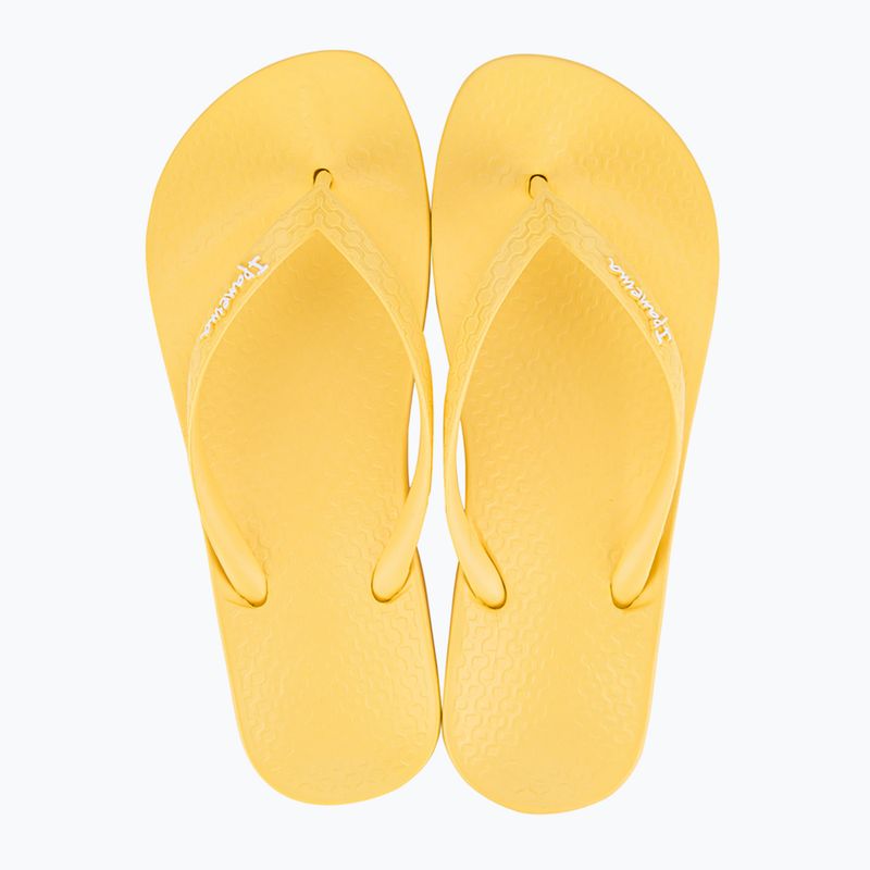 Ipanema Anat Colors yellow/yellow women's flip flops 2